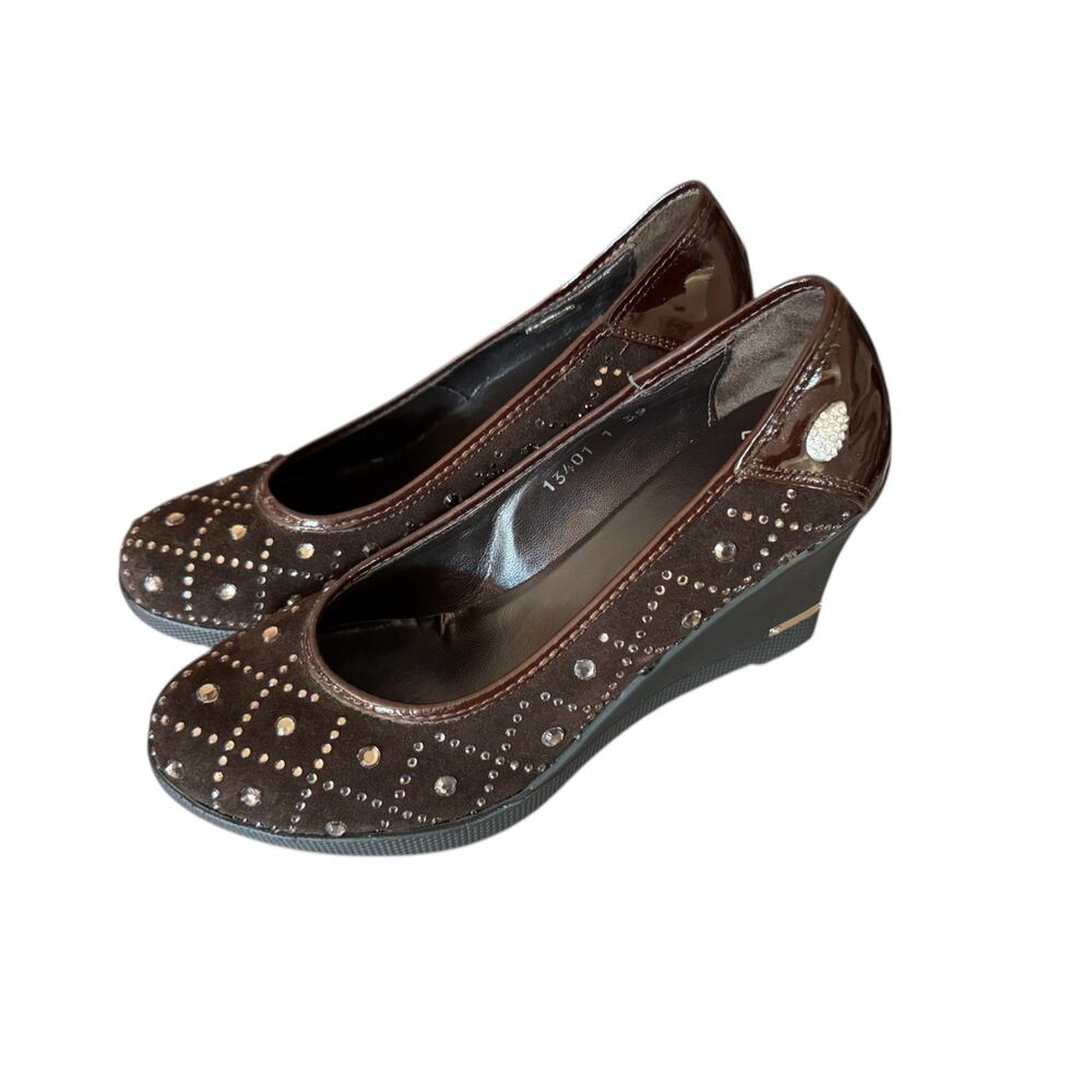 Botticelli Limited Women’s Wedge Shoes Brown Sz 8/39
